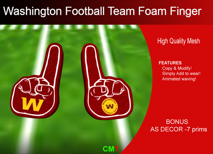 SM - Washington Foam Finger (box)