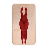 Cynful Denim Jumpsuit - Red Maitreya Lara (+ Petite), Slink Hourglass, Belleza Freya, Legacy (+ Perky)