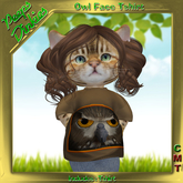 Peeps Dinkies Owl Face Tshirt DINKIE
