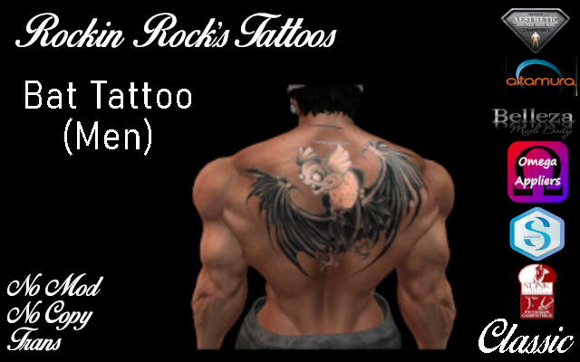 RRT: Bat Tattoo (Men)
