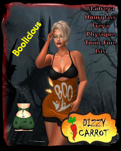 Boolicious Orange Dress