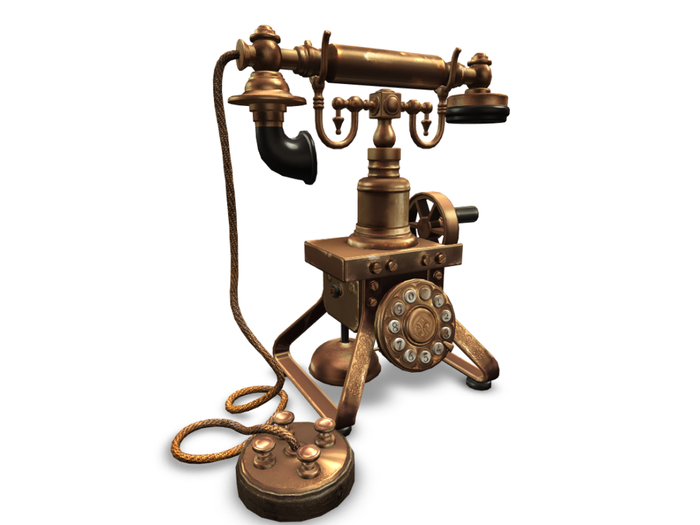 .random.Matter. - Antique Shop II - Telephone [Bronze]