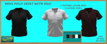 MENS BASIC POLO SHIRT WITH HUD