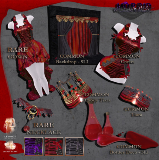 MORBID MAUSOLEUM Madeline Gown Legacy - Mystic - RARE