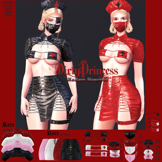 DIRTY PRINCESS- Madam Hospital Princess - PERKY COMMON 2