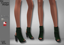 "GCD" Charlotte Suade Boots Moss