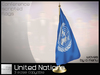 UN flags United Nations * Conference flag * Realistic flags waving menu