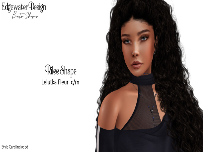 Edgewater Design - Rilee Shape Lelutka Fleur (Add Me!)