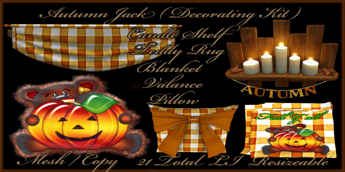 Autumn Jack Decorating Kit
