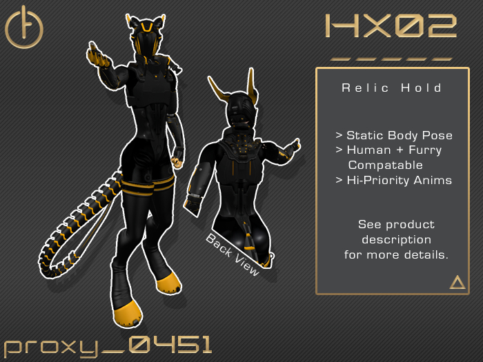 HX02 // (pose)relic_hold
