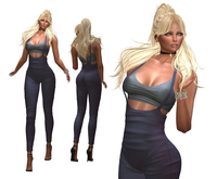 Jump Suit Outfit Layla Navy for MAITREYA