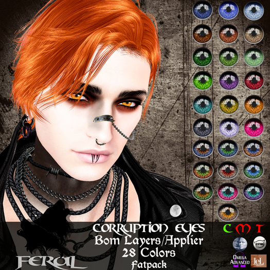 .:Feral - Corruption Eyes - Fatpack