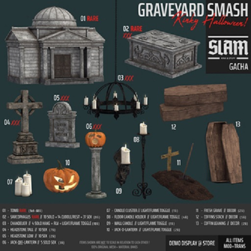 SLAM // graveyard smash // 13 // coffin leaning