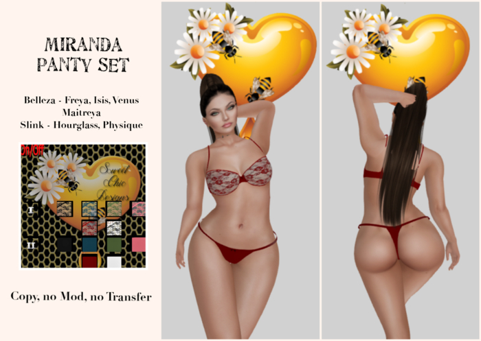 Miranda Panty Set