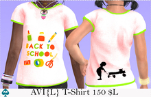 (AS) AVI(L) T-Shirt  Back School