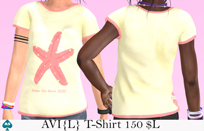 (AS) AVI(L) T-Shirt  GS Star   BAG