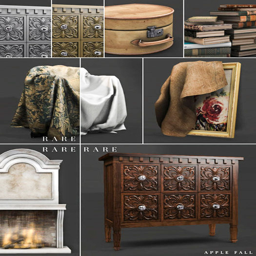 AF Fleur Sideboard (Mahogany) RARE