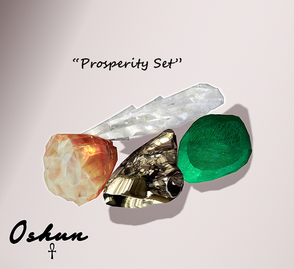 Oshun's Prosperity Crystal Set!(ADD)