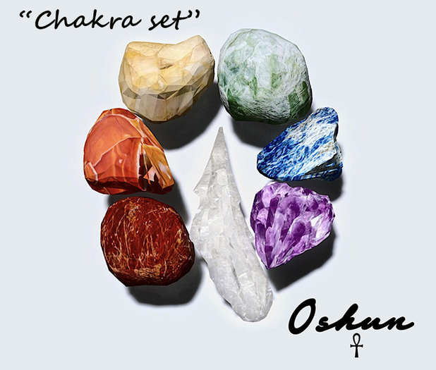 Oshun's Chakra Crystal Set! (ADD