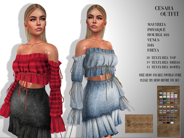 Cesara outfit By BlackbirdLace