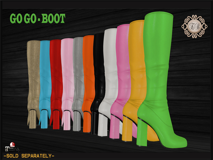 .Ecce Bellus:. Go Go Boot White -BOXED