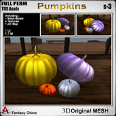 FC- Full Perm Mesh Pumpkins s-3 