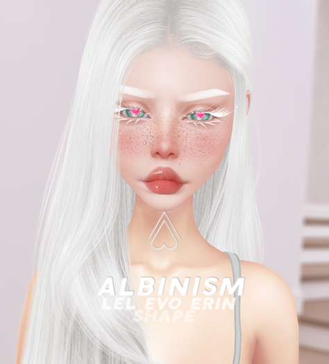 AUTOPSIA \\ ALBINISM SHAPE \\ LEL EVO ERIN HEAD