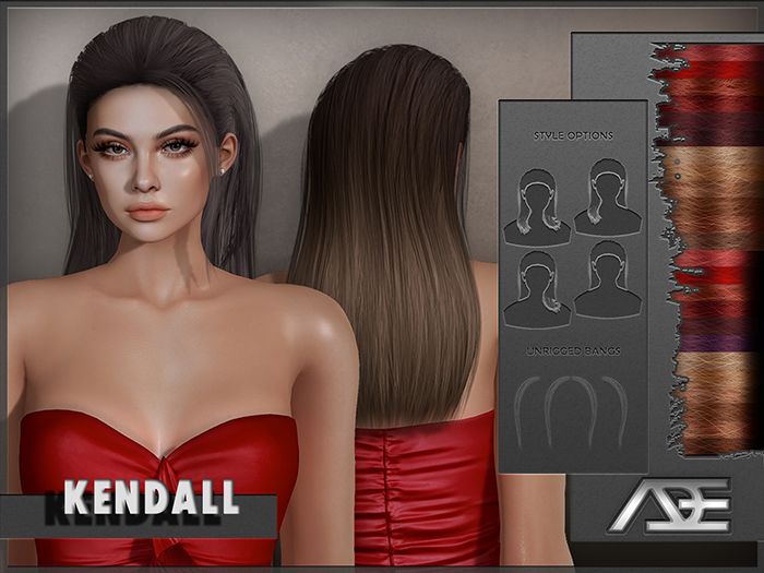 Ade - Kendall Hairstyle (Reds)
