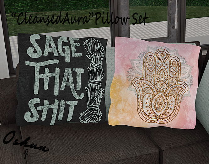 CleanedAura Pillow Set(add)