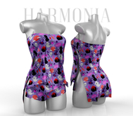 *** Harmonia Purple Halloween Gaia - Maitreya Hourglass Freya