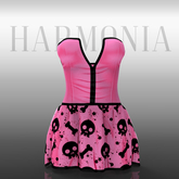 * Harmonia Pink Halloween Dress Costume Outfit Reborn Legacy Maitreya Hourglass Isis Freya TMP