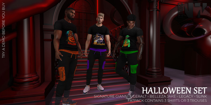 Nero - Halloween Shirt - FATPACK
