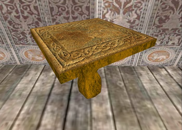 *D*D* Celtic Square Table - Honey Knot