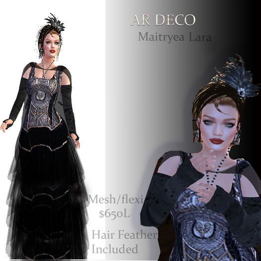 AR DECO GOWN BOX
