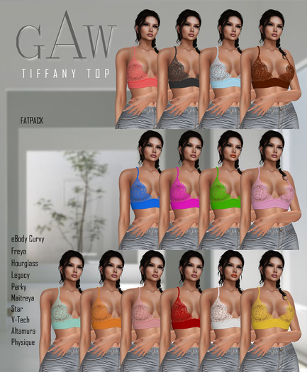 GAW Tiffany Top FATPACK