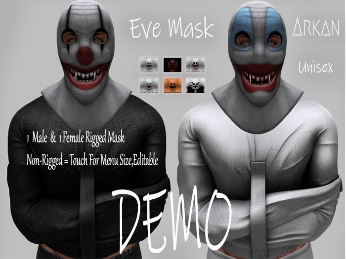 .::Arkan::. Eve Mask Unisex DEMO