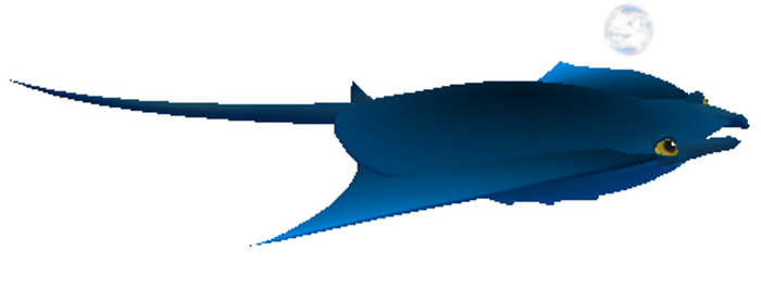 (7S) Rare Fish: Manta Ray