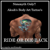 RIDE OR DIE {NIRAMYTH ONLY TATTOO}
