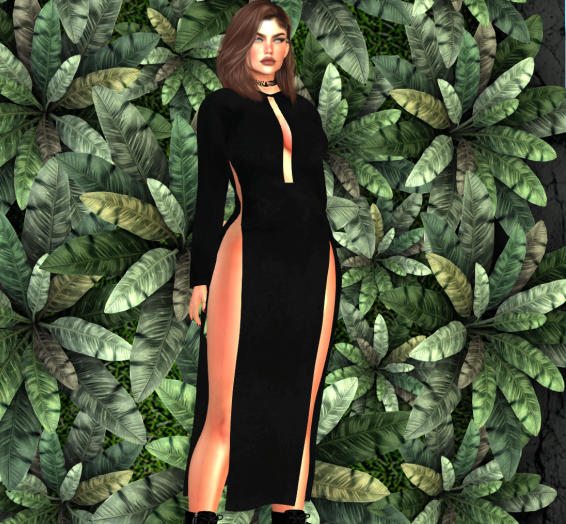 .ZADA, Dima Slit Dress & HUD