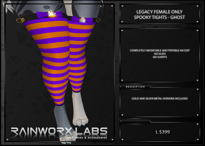 [RL] LEGACY ONLY - SPOOKY TIGHTS - GHOST BOX
