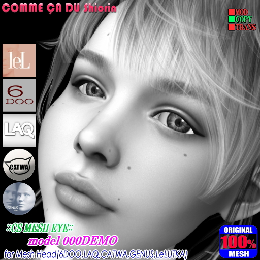 =CS= Mesh Eyes DEMO for Mesh Head*(ADD ME)