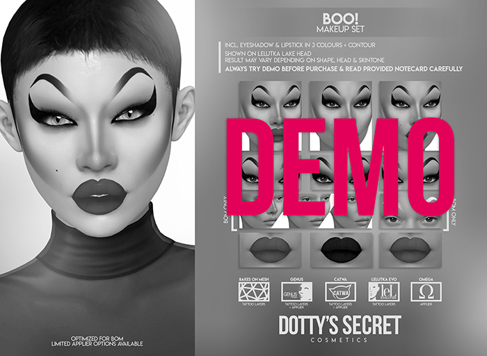 Dotty's Secret - Boo! - Makeup Set [DEMO]