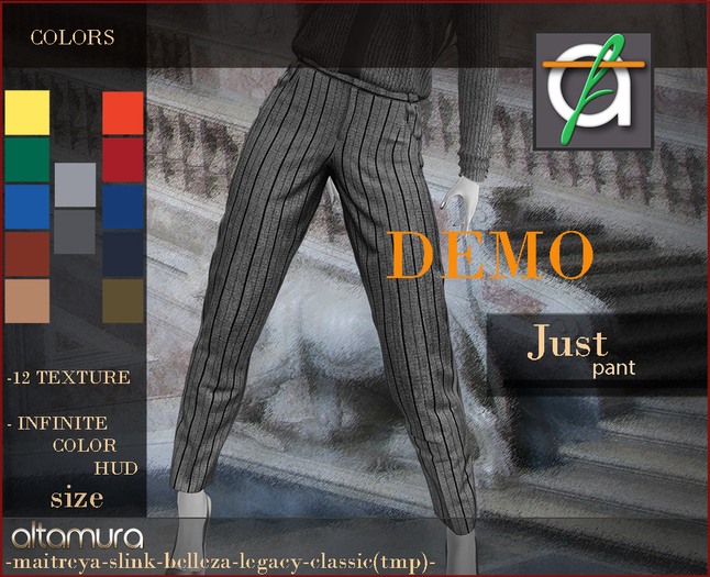 ::AF:: *Just-Pant* -F- mesh - demo