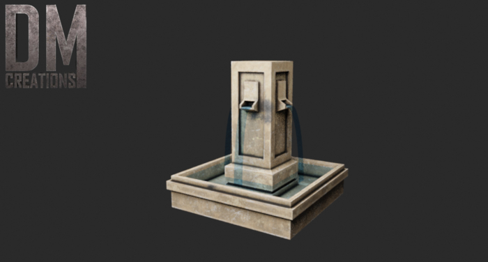 Fountain V020 Full Perm Mesh