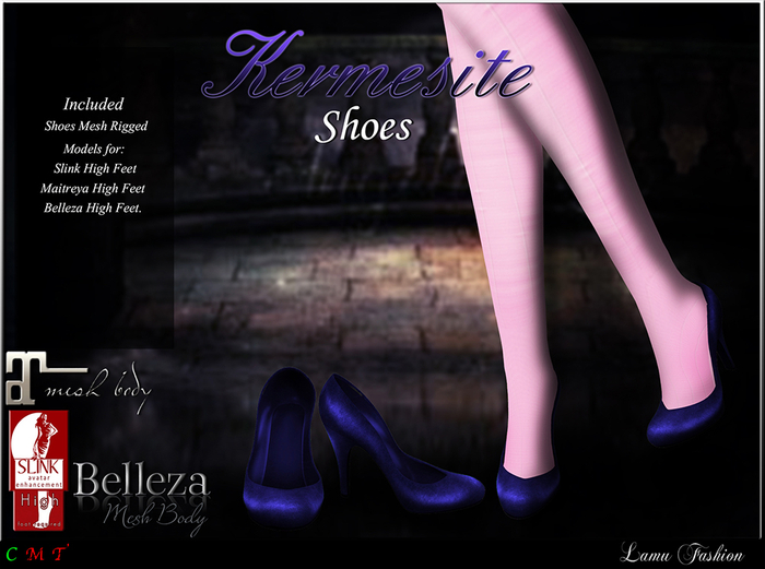 -Lamu Fashion-Shoes *Kermesite*