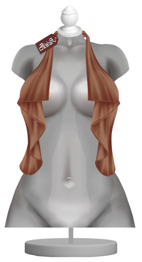 [GIULIADESIGN] -VALERIA-TOP BROWN