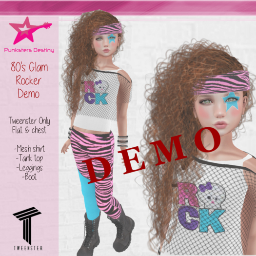 *PD* 80's Glam Rock DEMO