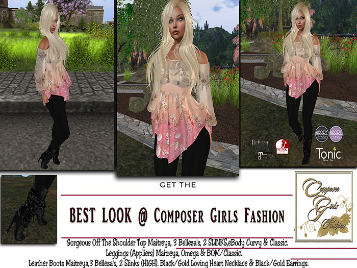 !CGF-*Clementine Peach/Pink Floral* Pants Outfit