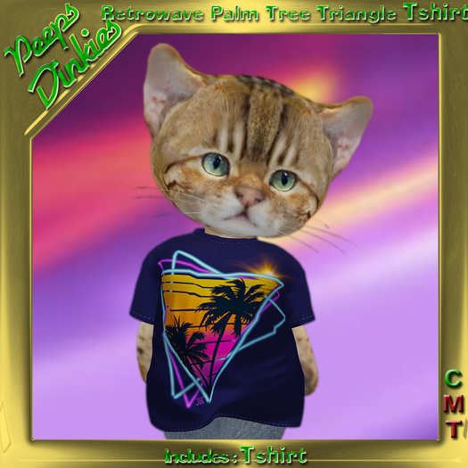 Peeps Dinkies Ringed Planet In Space Tshirt