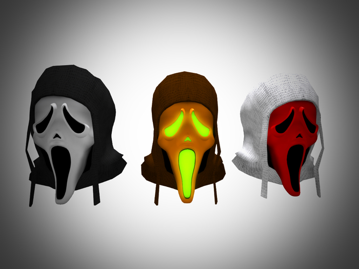 {Bubble Beh} Tintable Ghost Face Mask